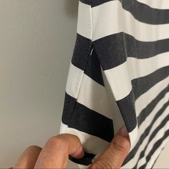 Zara Basic Stripped Dress Size Small - Picture 8 of 11